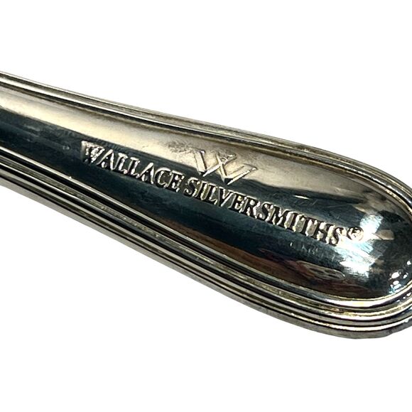 Vintage Wallace Silversmith Silver Plated Stratford Cake Knife 13.25" Celebrate - Picture 3 of 4